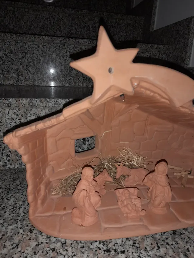 Presepe in terracotta toscano