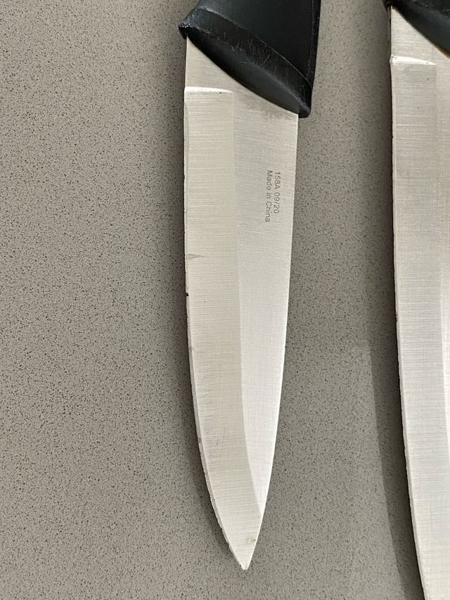 Kit 4 Facas Cozinha Tefal Usado