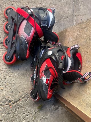 Patines en línea Fila Talla 36-40. con proteccione