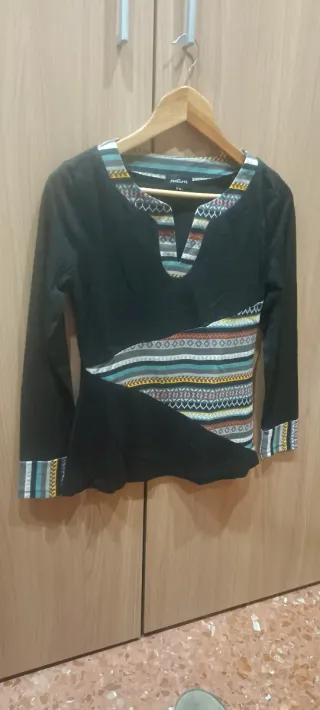 Camiseta manga larga con estampado