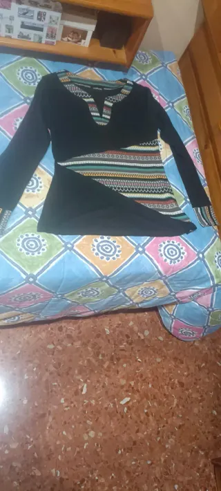 Camiseta manga larga con estampado