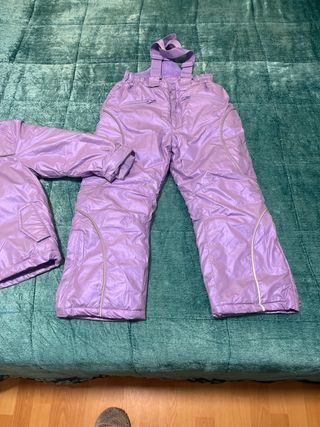 Conjunto Nieve Lila Chaqueta y Pantalón