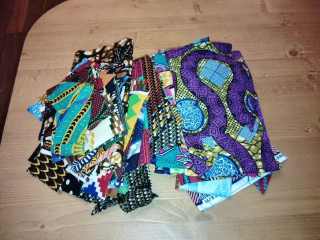 Lote retales tela PEQUEÑOS