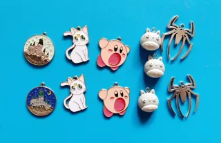 Lote abalorios frikis para bisutería