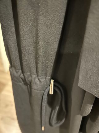 Chaqueta Zara efecto ante negra