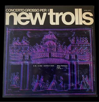 New Trolls - Concerto Grosso LP (1971) 1a stampa