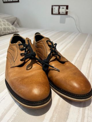 Zapatos de vestir de piel