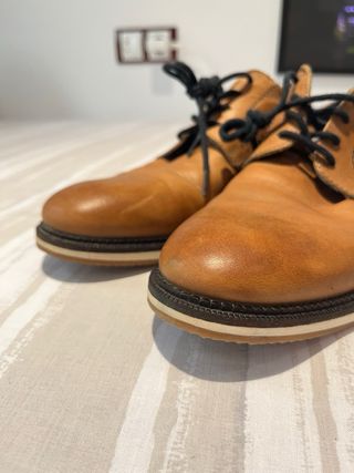 Zapatos de vestir de piel