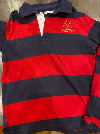 Polo Gocco niño manga larga rayas. Talla 11-12 año