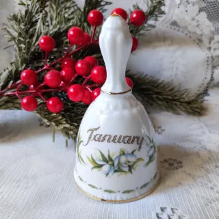 🇬🇧 Coppia campanelle Royal Albert mesi