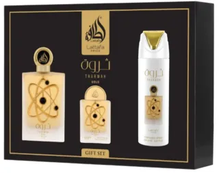 Set de Perfume Lattafa Tharwah Gold