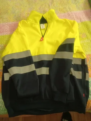 Sudadera de trabajo 1/4 cremallera