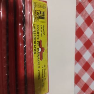 Seghette per traforo legno - 12 pz-10 mazzette n.3