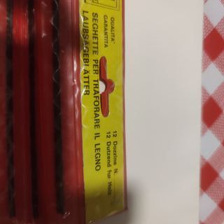 Seghette per traforo legno - 12 pz-10 mazzette n.3