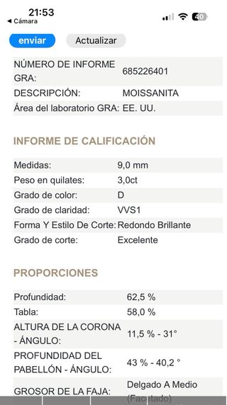 Anillo Plata Bañado en Oro