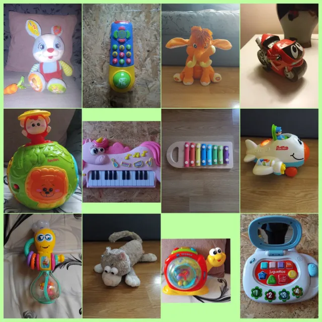 Lote de juguetes con música y luces.CHOLLO!!!!!