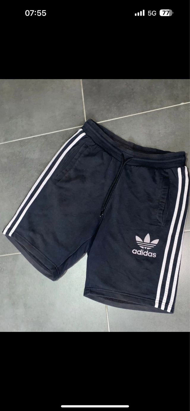 Pantaloncino Adidas Nero