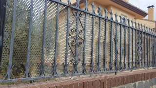 Rejas de forja para muros
