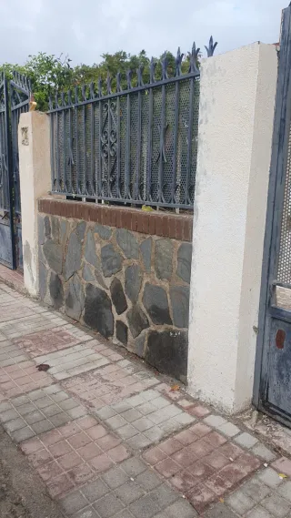 Rejas de forja para muros