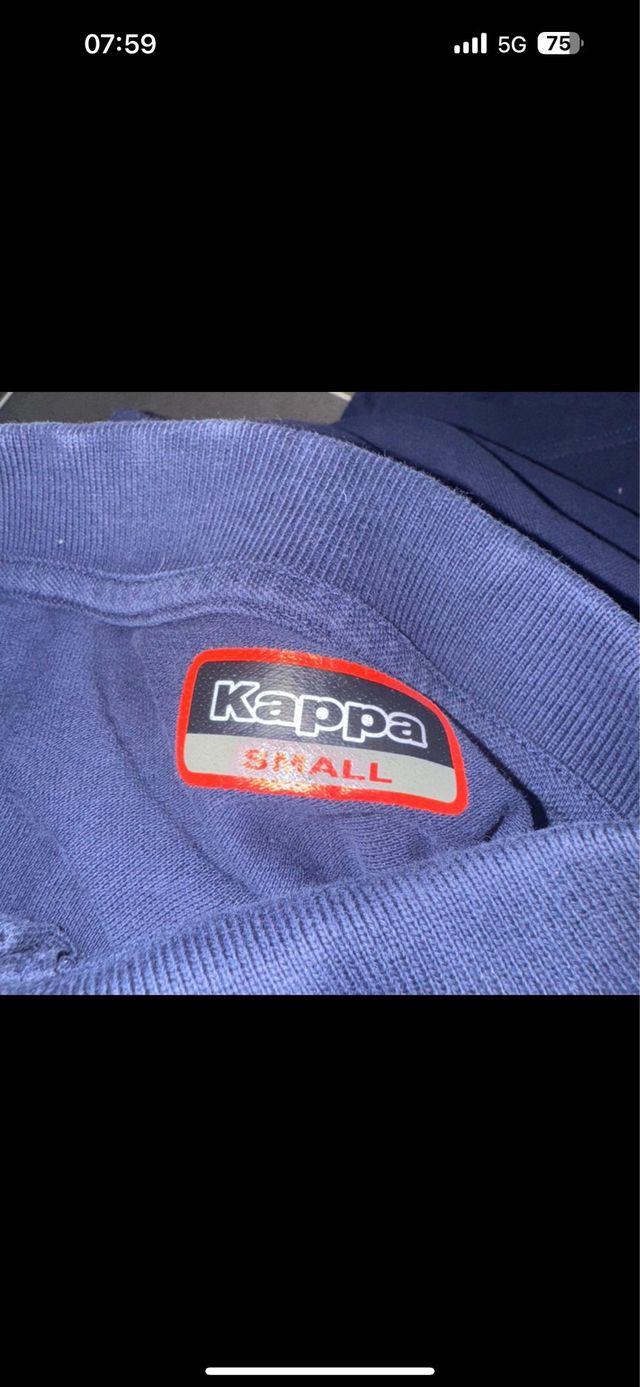 Polo Kappa Vintage Blu