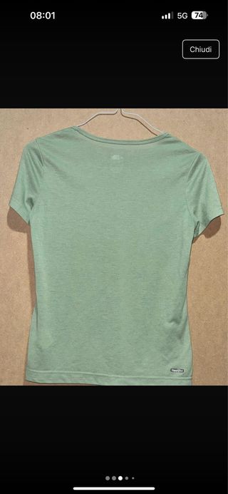 T-shirt The North Face verde taglia M