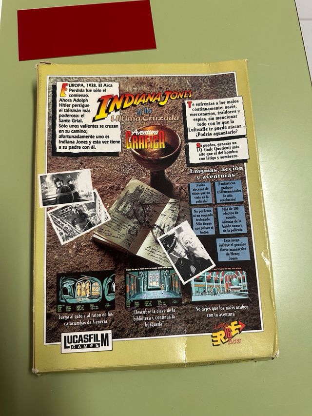 Indiana Jones y la Última Cruzada - Aventura Gráfi