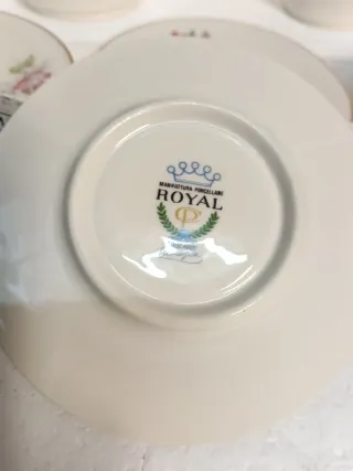 Servizio Tazze Vintage Floreale Royal