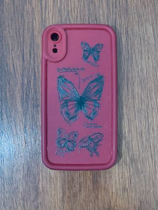 Custodia iPhone XR Farfalla
