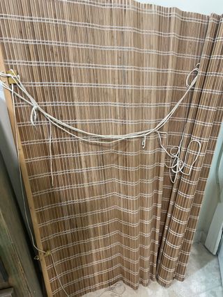 Persiana de bambú para ventana 1,20x 2,23