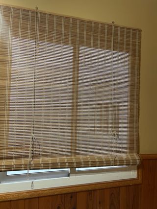 Persiana de bambú para ventana 1,20x 2,23