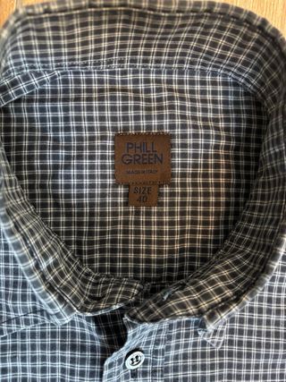 Camicia Phill Green Uomo Taglia 40 -M