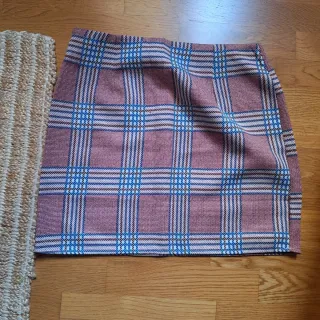 Falda de cuadros mujer