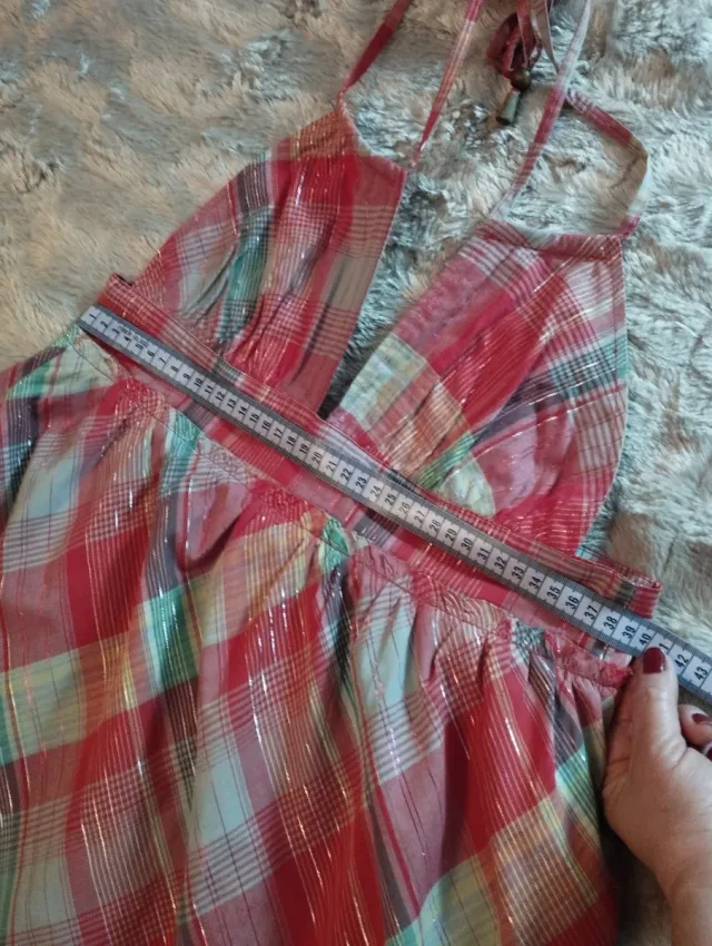 Vestido de verano a cuadros