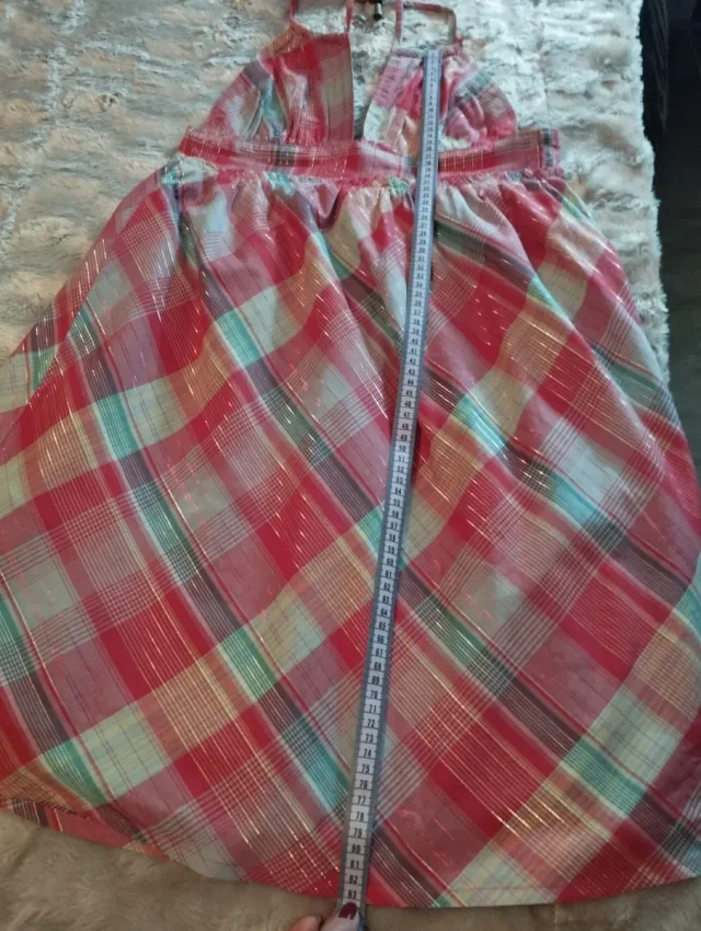 Vestido de verano a cuadros