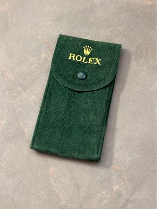 Funda terciopelo porta reloj Rolex