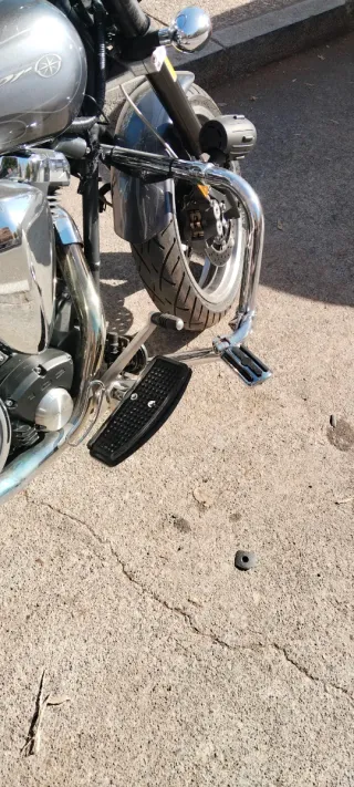 Moto Custom Yamaha warrior 1600