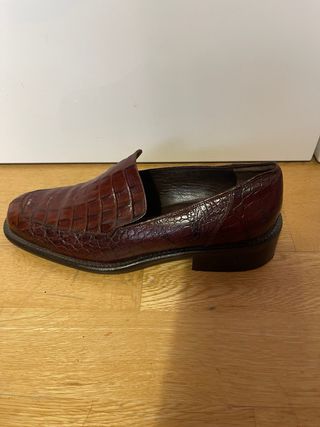 Zapatos planos Ferraris marrones mujer