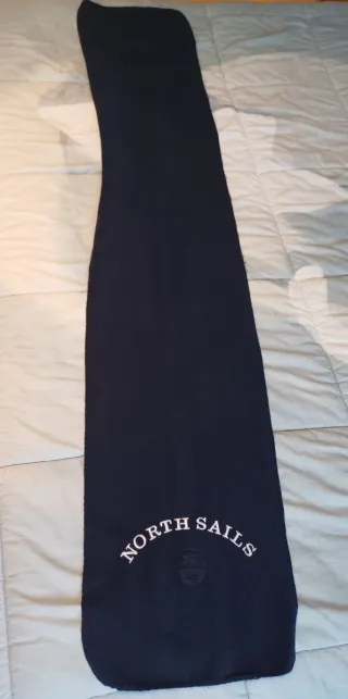 Sciarpa North Sails in pile blu