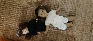 Muñecas de porcelana vintage