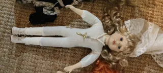 Muñecas de porcelana vintage