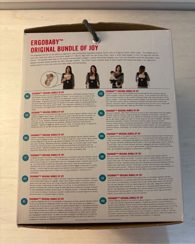 Mochila Portabebés Ergobaby Negra