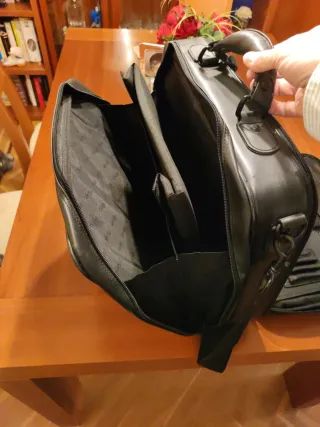 Maletín piloto Vera negro