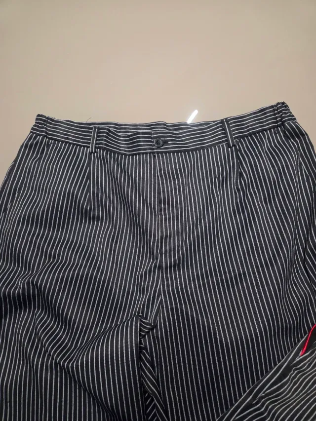 Pantaloni da cucina rigati