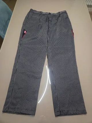 Pantaloni da cucina rigati