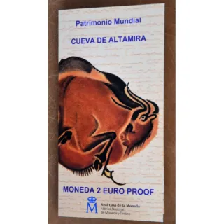 Moneda 2 Euros España 2015 Altamira PROOF