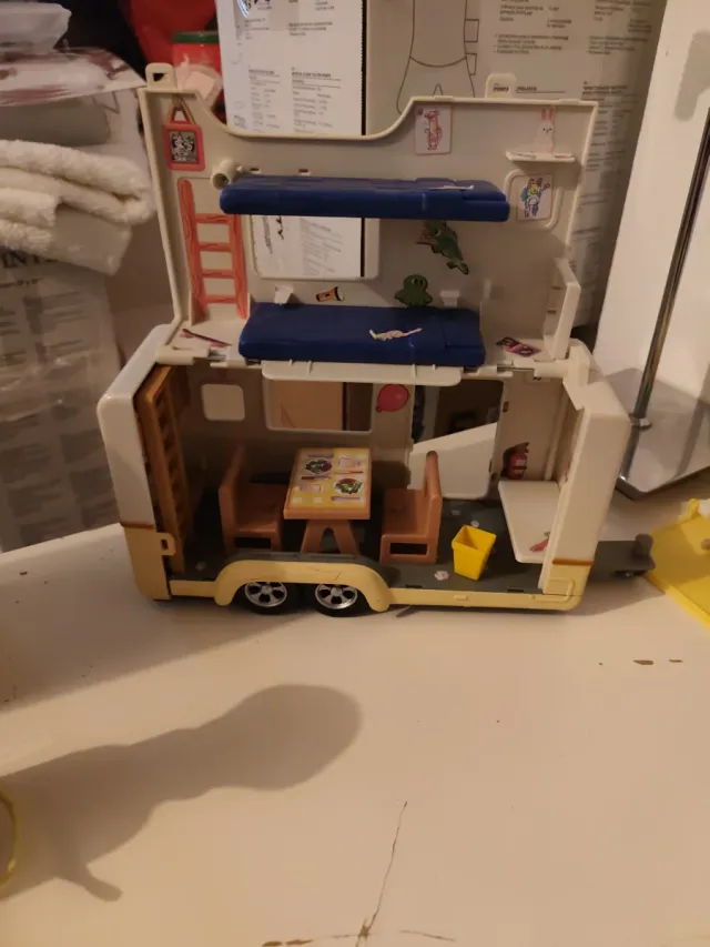 Caravana casa chalé Bluey e muito mais