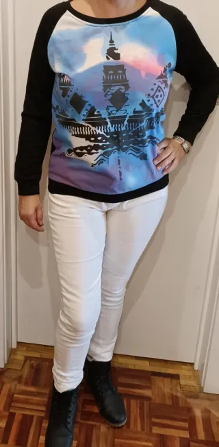 REBAJADO Jersey juvenil estampado