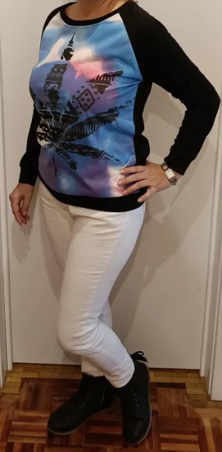 REBAJADO Jersey juvenil estampado