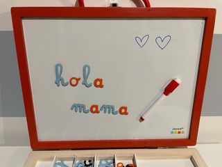 Maletín letras madera Janod