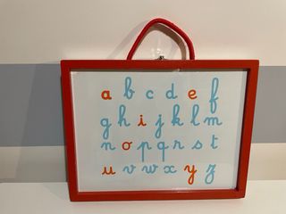 Maletín letras madera Janod